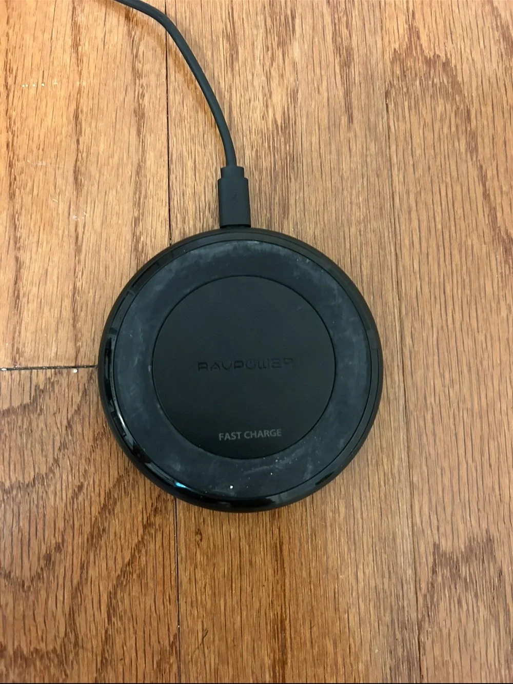 Tzumi Fast Wireless Charging Pad — Black